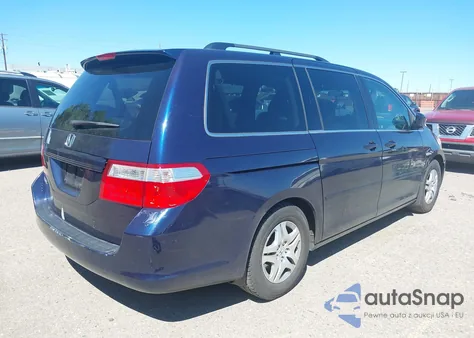 2007 Honda Odyssey Ex-L z USA, uszkodzony, nr VIN 5FNRL38797B132185